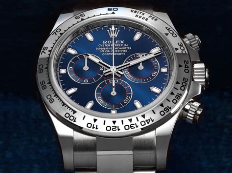 daytona rolex blaue leuchtmasse